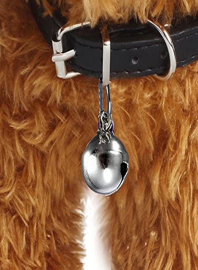 Pups&Pets Bell Collar Tag Cum Pendant for Dog/Puppy/Kitten/Cat (Silver). - Image 3
